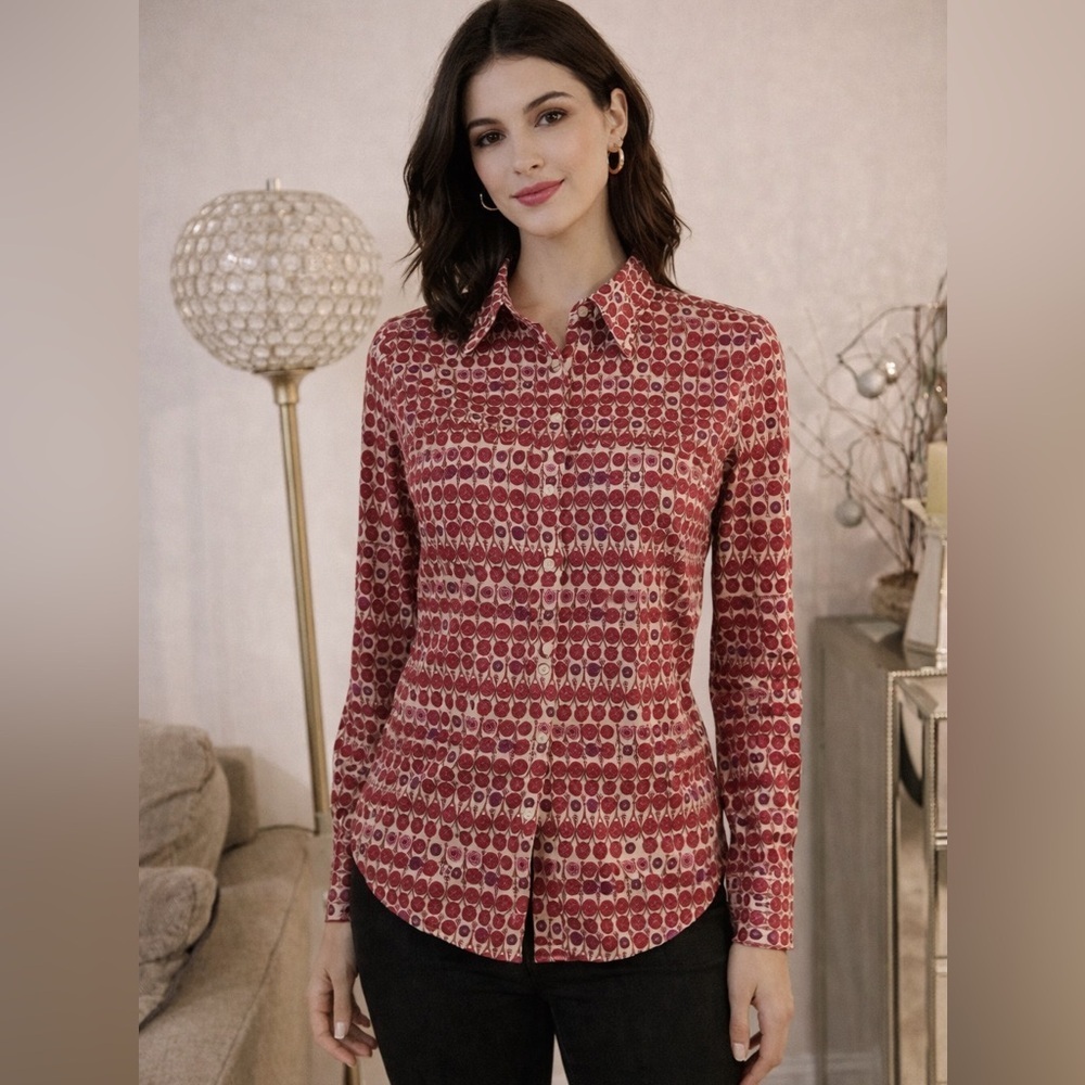 Robert Graham women shirt size medium